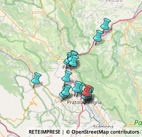 Mappa Via Majella, 65026 Popoli PE, Italia (6.223)