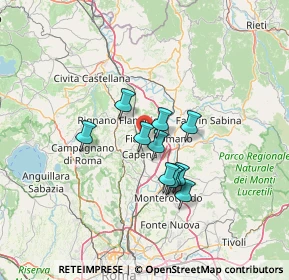 Mappa Via del Laghetto, 00065 Fiano Romano RM, Italia (10.42909)