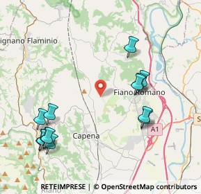 Mappa Via del Laghetto, 00065 Fiano Romano RM, Italia (4.93615)