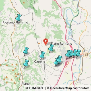 Mappa Via del Laghetto, 00065 Fiano Romano RM, Italia (5.02833)