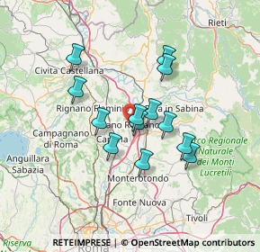 Mappa Via di Villa Paluzzi, 00065 Fiano Romano RM, Italia (11.43846)