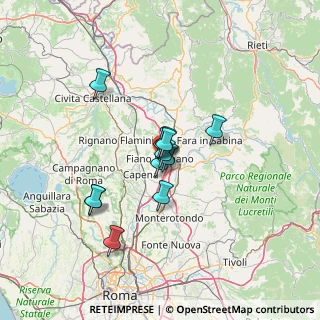 Mappa Via di Villa Paluzzi, 00065 Fiano Romano RM, Italia (9.99417)