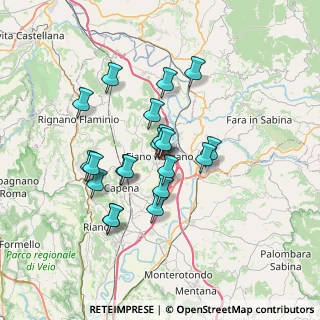 Mappa Via di Villa Paluzzi, 00065 Fiano Romano RM, Italia (6.188)