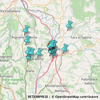 Mappa Via di Villa Paluzzi, 00065 Fiano Romano RM, Italia (4.96867)