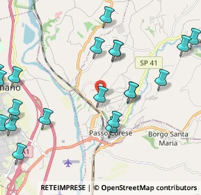 Mappa Via della Meccanica, 02032 Fara in Sabina RI, Italia (2.765)