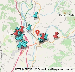 Mappa Via della Meccanica, 02032 Fara in Sabina RI, Italia (3.6095)