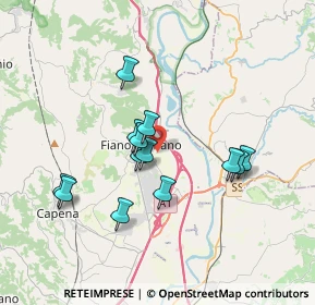 Mappa Via Giacomo Leopardi, 00065 Fiano Romano RM, Italia (3.23923)