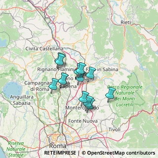 Mappa Via Giacomo Leopardi, 00065 Fiano Romano RM, Italia (9.72308)