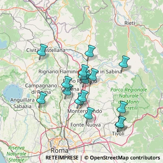 Mappa Via Giacomo Leopardi, 00065 Fiano Romano RM, Italia (13.82438)