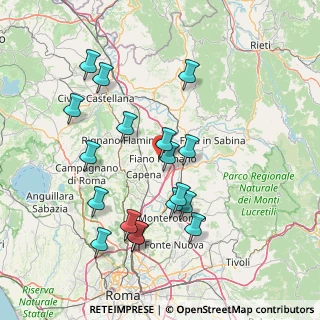 Mappa Via di Penna Calda, 00065 Fiano Romano RM, Italia (16.15667)