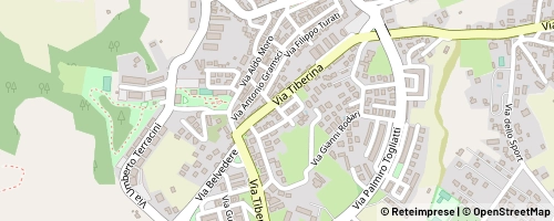 Mappa Fiano Romano