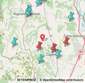 Mappa Strada n.3, 00067 Morlupo RM, Italia (4.93077)
