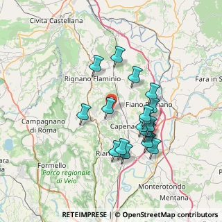 Mappa Strada n.3, 00067 Morlupo RM, Italia (6.84167)