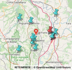 Mappa Strada n.3, 00067 Morlupo RM, Italia (7.22857)