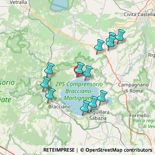 Mappa Via di Mezzo Superiore, 00069 Trevignano Romano RM, Italia (7.64417)