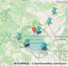 Mappa Via di Mezzo Superiore, 00069 Trevignano Romano RM, Italia (7.17)