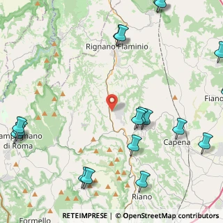 Mappa Via Flaminia KM 33.900, 00060 Rignano Flaminio RM, Italia (6.69105)
