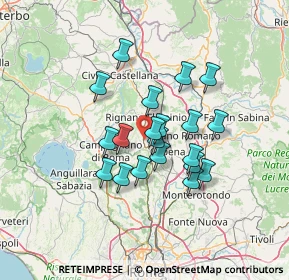 Mappa Via Flaminia KM 33.900, 00060 Rignano Flaminio RM, Italia (11.2205)