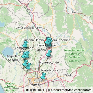 Mappa Via dello Sport, 00065 Fiano Romano RM, Italia (13.85273)