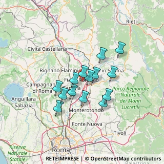 Mappa Via dello Sport, 00065 Fiano Romano RM, Italia (10.9)