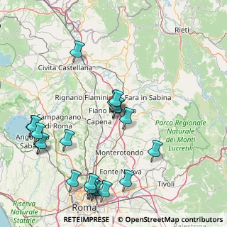 Mappa Via dello Sport, 00065 Fiano Romano RM, Italia (20.355)