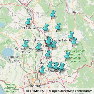 Mappa Via dello Sport, 00065 Fiano Romano RM, Italia (14.658)