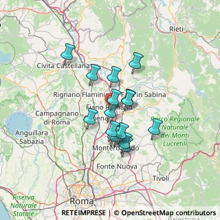 Mappa Via dello Sport, 00065 Fiano Romano RM, Italia (10.7925)