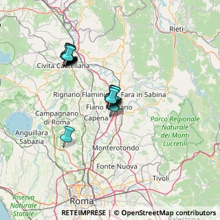 Mappa Via dello Sport, 00065 Fiano Romano RM, Italia (12.9425)