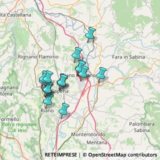 Mappa Via dello Sport, 00065 Fiano Romano RM, Italia (6.29176)