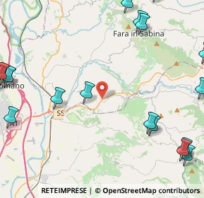 Mappa SS4, 02032 Fara in Sabina RI, Italia (7.048)