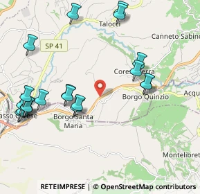 Mappa SS4, 02032 Fara in Sabina RI, Italia (2.547)