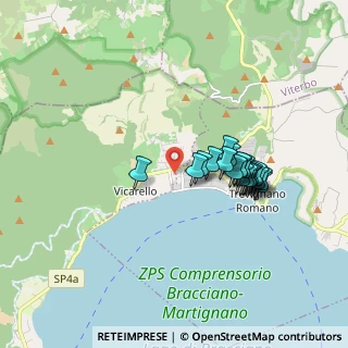 Mappa Via di Prato Lungo, 00069 Bracciano RM, Italia (1.5625)