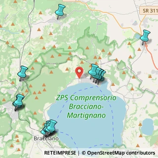 Mappa Via di Prato Lungo, 00069 Trevignano Romano RM, Italia (6.2195)