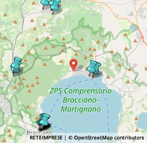 Mappa Via di Prato Lungo, 00069 Bracciano RM, Italia (6.513)