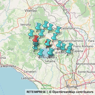 Mappa Via settevene palo est, 00069 Trevignano Romano RM, Italia (10.0875)