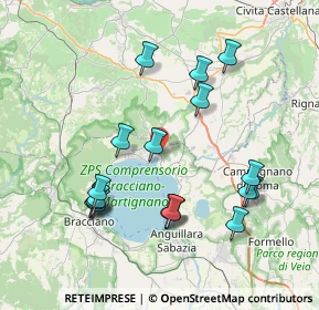Mappa Via settevene palo est, 00069 Trevignano Romano RM, Italia (8.31556)