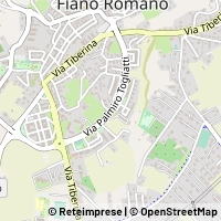 Mapa Fiano Romano