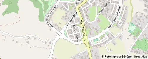 Mappa Fiano Romano