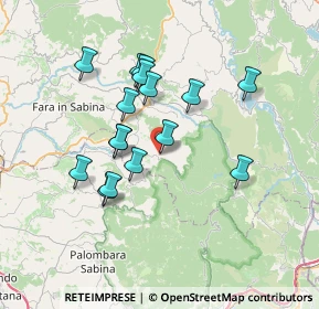 Mappa Via Umberto I, 02038 Scandriglia RI, Italia (6.53125)