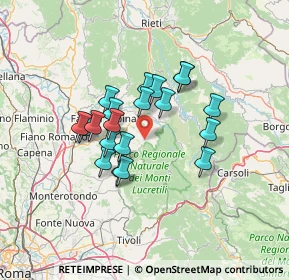 Mappa Via Umberto I, 02038 Scandriglia RI, Italia (11.139)