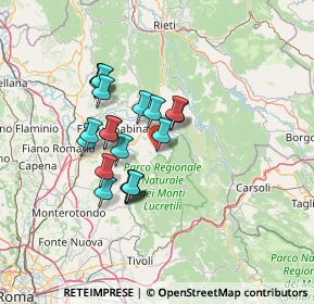 Mappa Via Umberto I, 02038 Scandriglia RI, Italia (11.594)