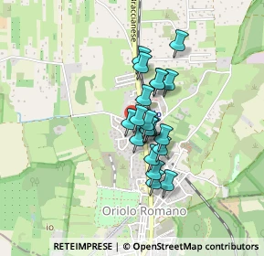 Mappa SS 493, 01010 Oriolo Romano VT, Italia (0.299)