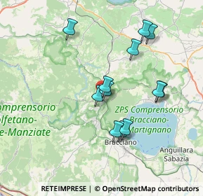 Mappa SS 493, 01010 Oriolo Romano VT, Italia (6.98417)