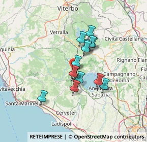 Mappa SS 493, 01010 Oriolo Romano VT, Italia (10.26714)