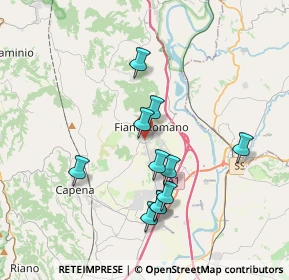 Mappa Via Vittorio Bachelet, 00065 Fiano Romano RM, Italia (3.54182)