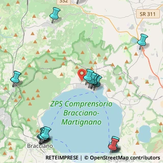 Mappa Via Sutri, 00069 Trevignano Romano RM, Italia (6.461)