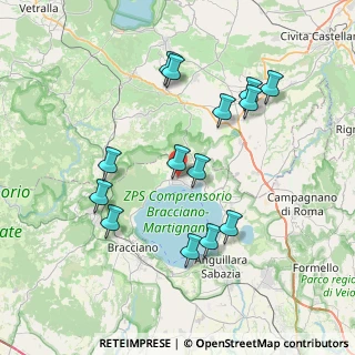 Mappa Via Sutri, 00069 Trevignano Romano RM, Italia (7.88643)