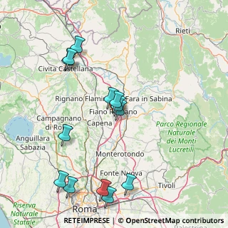 Mappa Via Campo Maro, 00065 Fiano Romano RM, Italia (18.16308)