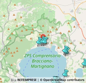 Mappa Via Cipollini, 00069 Trevignano Romano RM, Italia (6.39462)