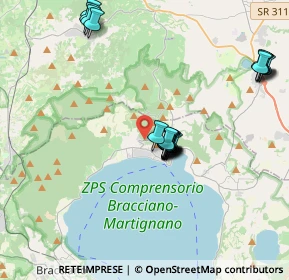 Mappa Via Cipollini, 00069 Trevignano Romano RM, Italia (3.977)